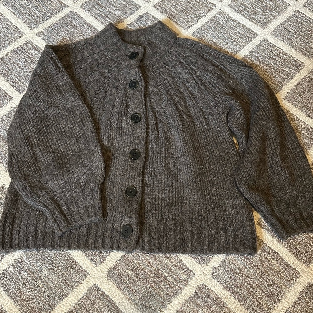 Madewell Wool Blend Cardigan Sweater